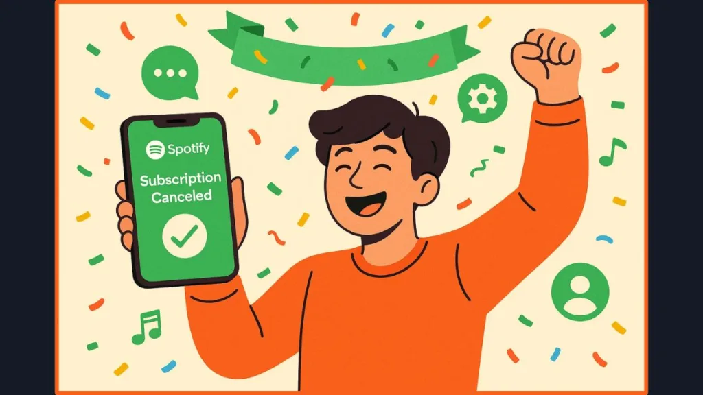 Subscription Cancellation Celebration