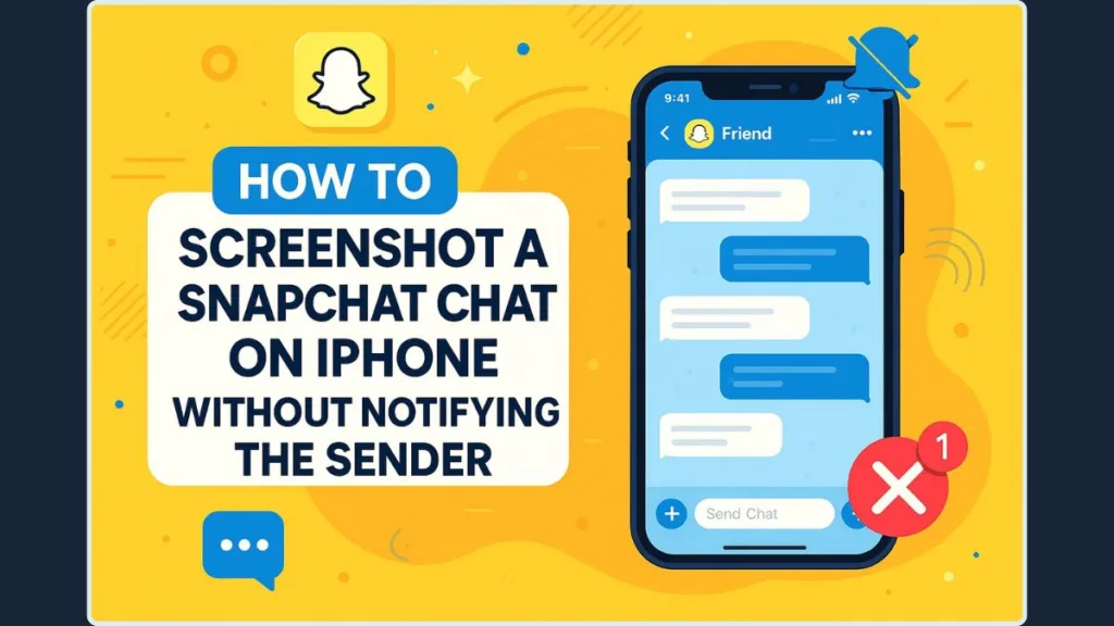 Take Screenshot on Snapchat in iPhone Without Notifying Sender