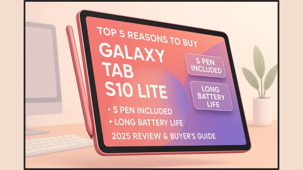 Top Reasons To Buy Samsung Galaxy Tab S10 Lite