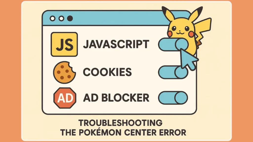 Troubleshooting The Pokemon Center Error
