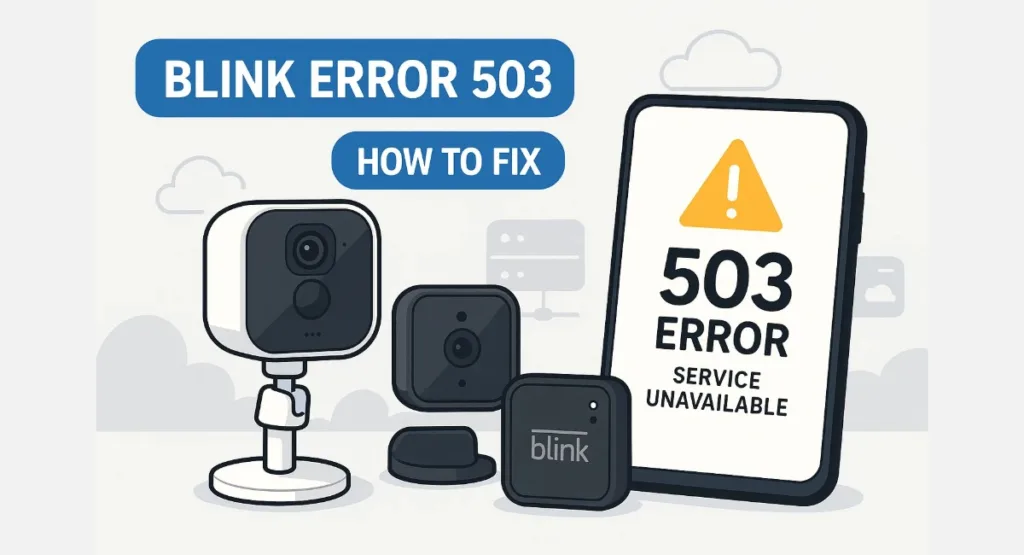 Unable To Reach Blink Cloud Error 503