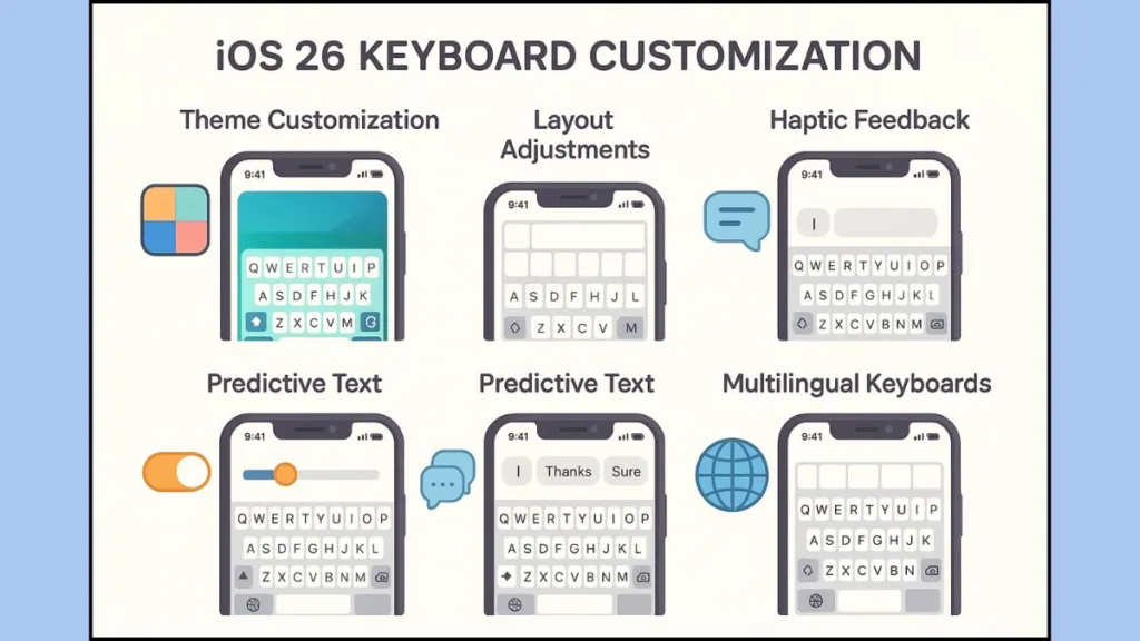 iOS 26 Keyboard Features