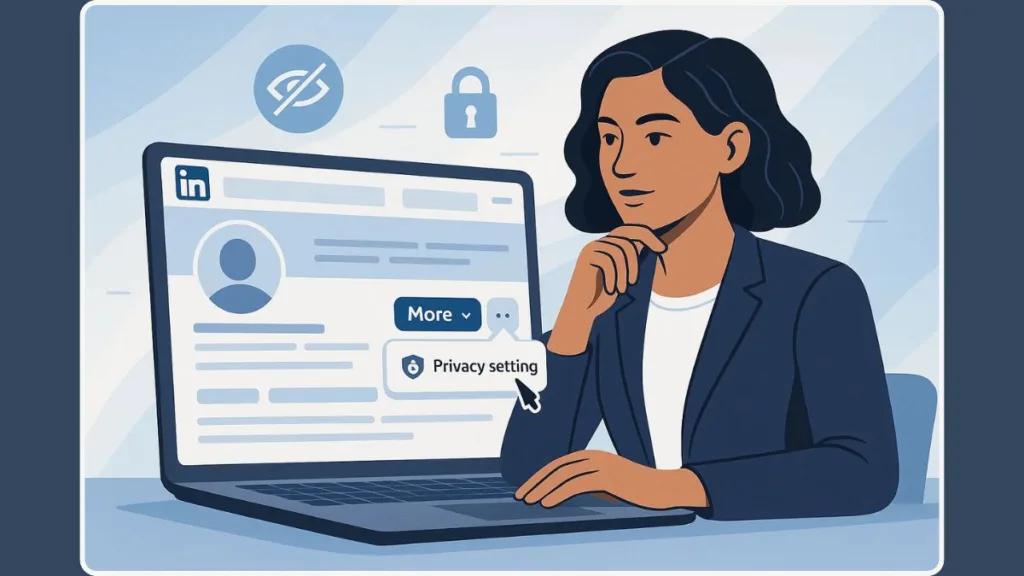Block A LinkedIn Connection Secretly