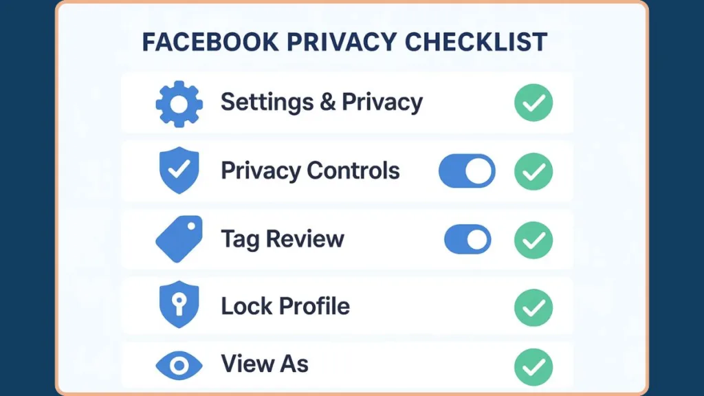 Facebook Privacy Checklist