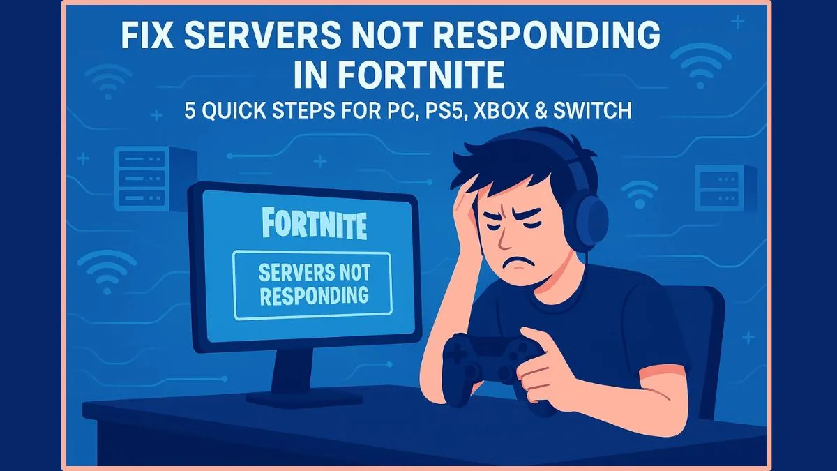 5 Quick Ways to Fix the Fortnite Servers Not Responding Issue Fast - Izoate