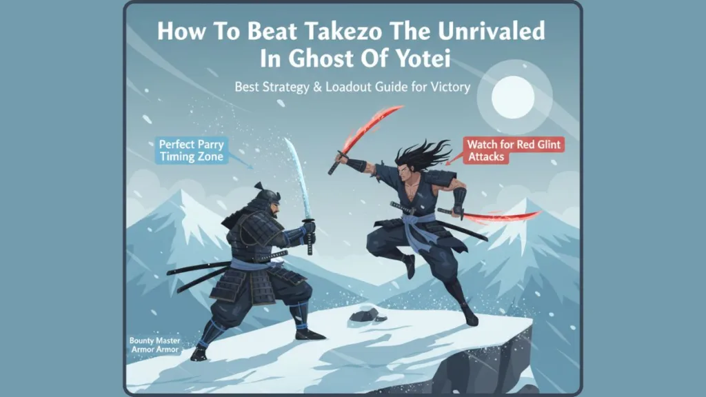 How To Beat Takezo Ghost Of Yotei On The Mountain