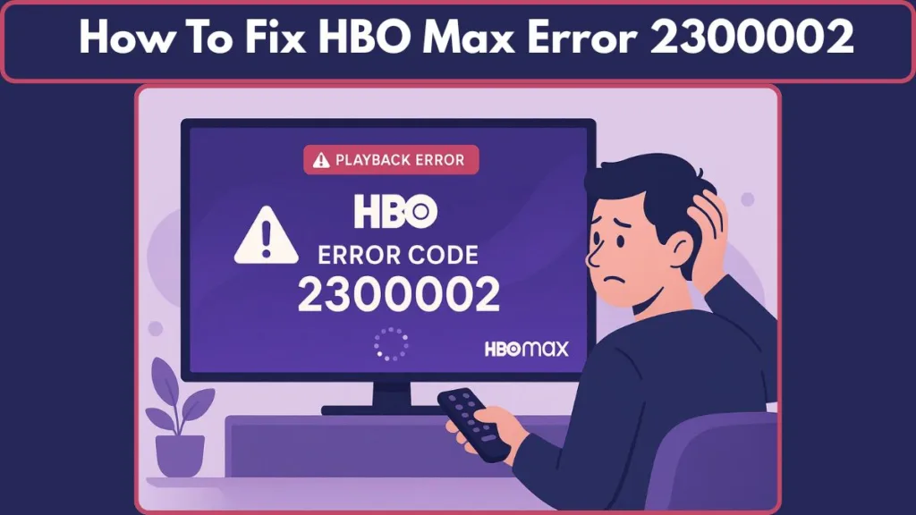 How To Fix HBO Max Error 2300002