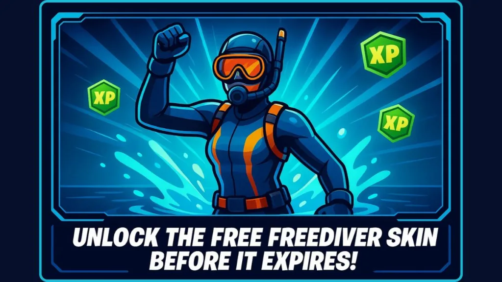 How To Get Free Freediver Skin