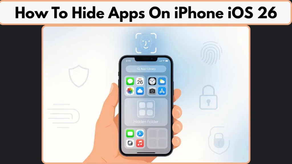 How To Lock And Hide App On iPhone iOS 26