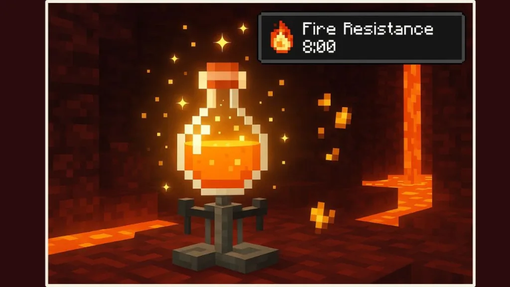 How To Make Fire Resistance Potion 8 Minutes