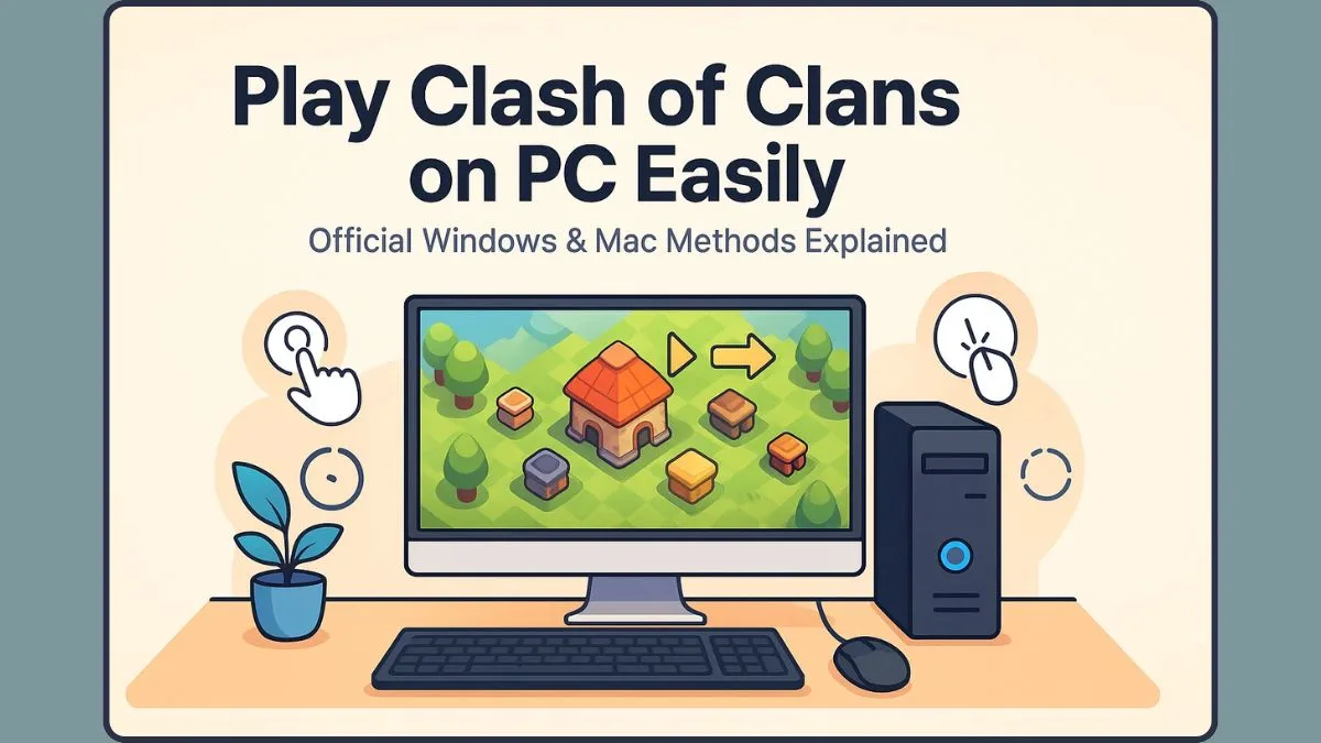 How to Play Clash of Clans on PC 2025 Easy Method to Download and Play