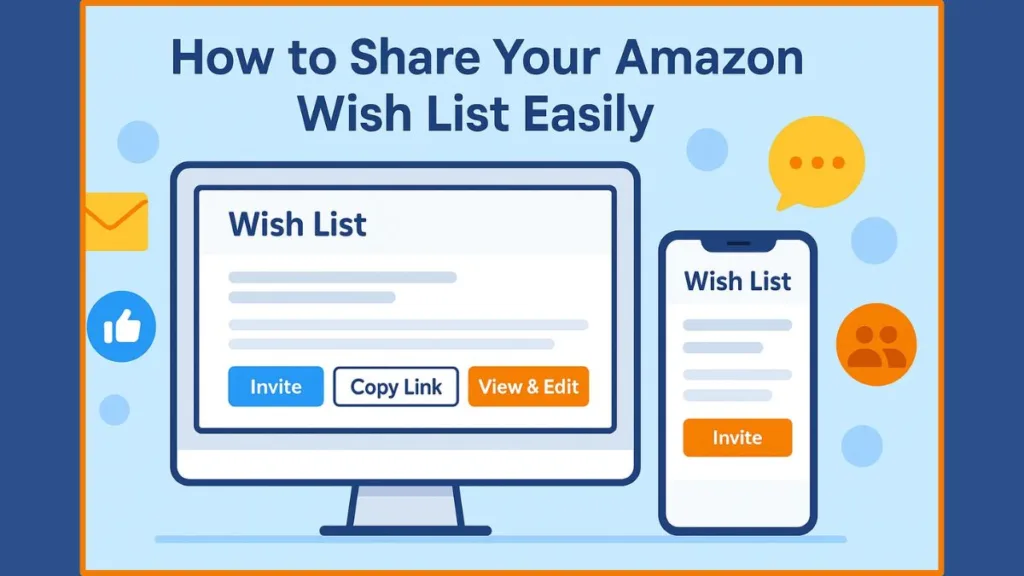 How To Share Your Amazon Wish List With Friends And Family