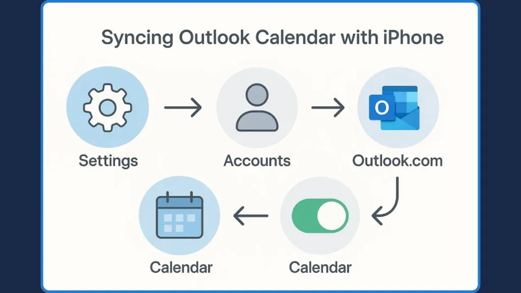 How To Sync Microsoft Outlook Calendar With iPhone