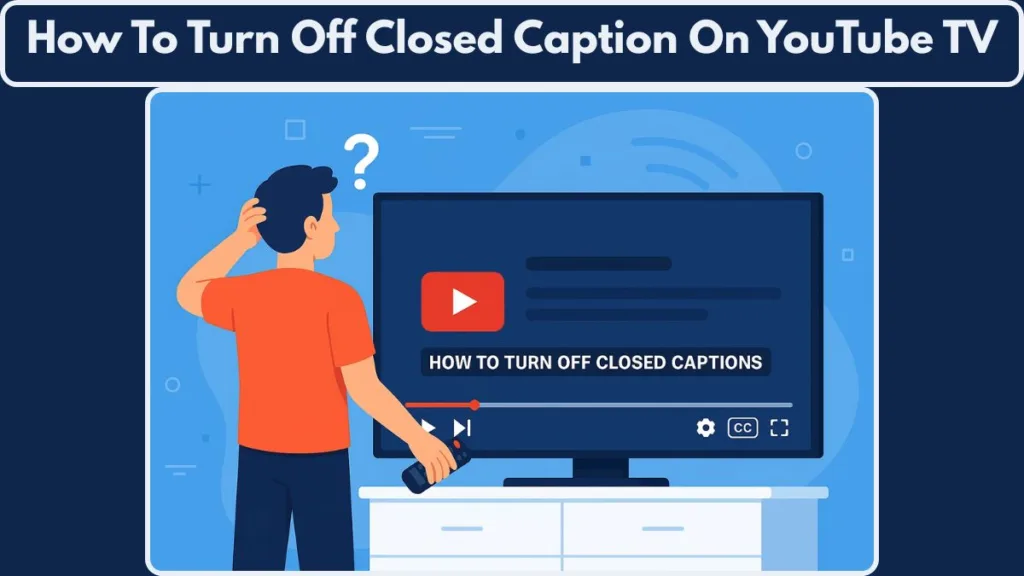How To Turn Off Closed Caption On YouTube TV