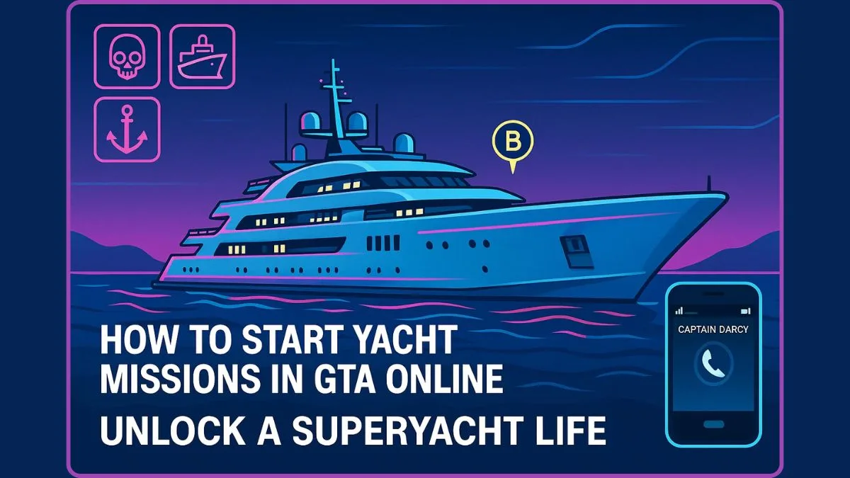 How To Start Yacht Missions In GTA 5 Online Unlock A Superyacht Life How To Unlock Super Yacht Missions In GTA Online.webp