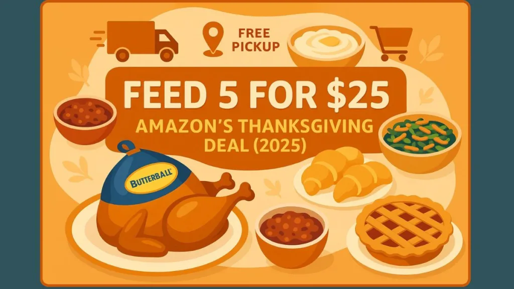 How to Order Amazon $25 Thanksgiving Meal