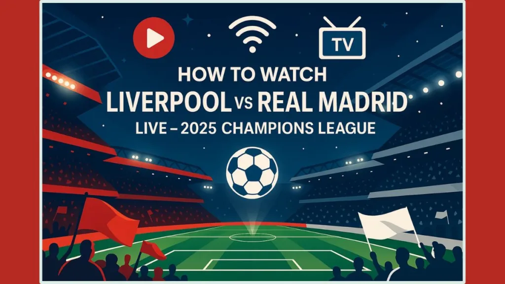 How to Watch Liverpool vs Real Madrid
