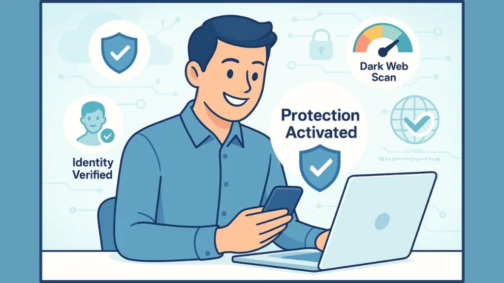 LifeLock Standard Activated — Identity And Credit Protected