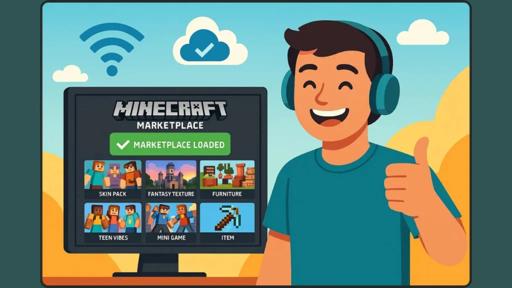 Resolve Minecraft Marketplace Not Loading