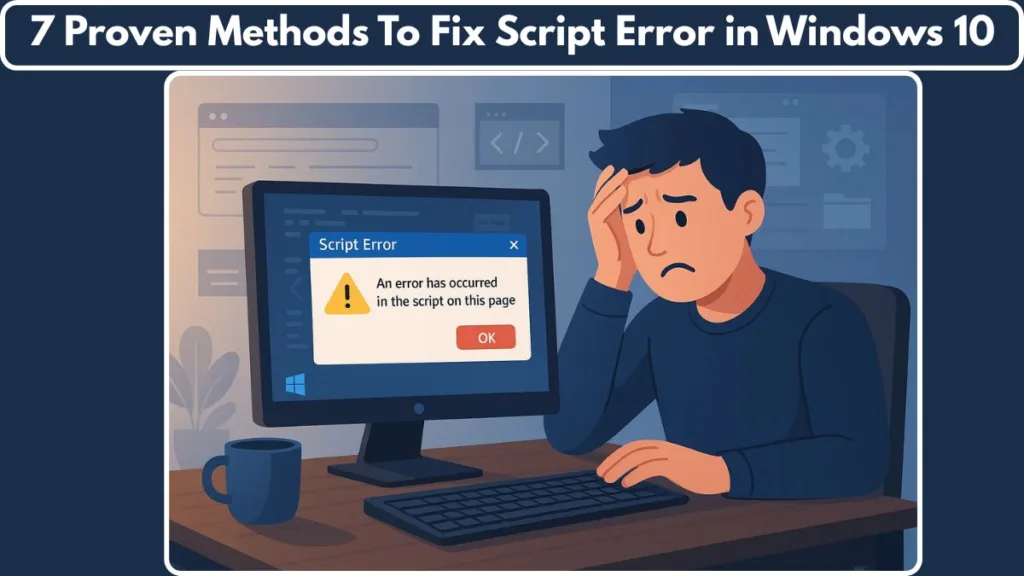 Script Error in Windows 10
