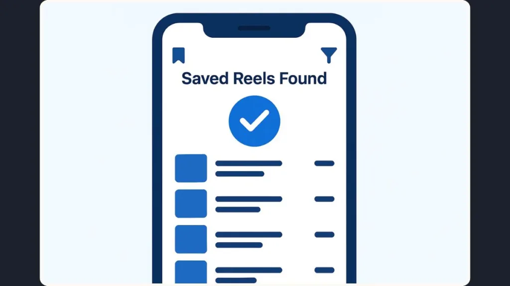 Simple Way to See Your Saved Reels On FB