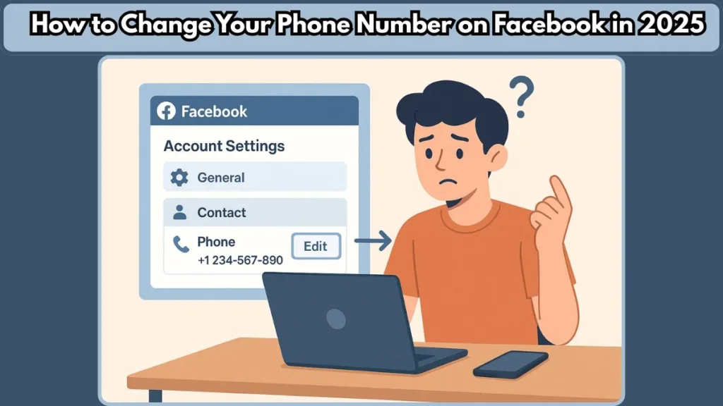 Simply Way To Updating Your Phone Number On FB