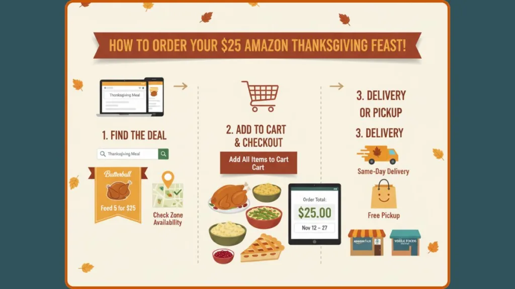 Step By Step Guide To Ordering Amazon Thanksgiving Meal