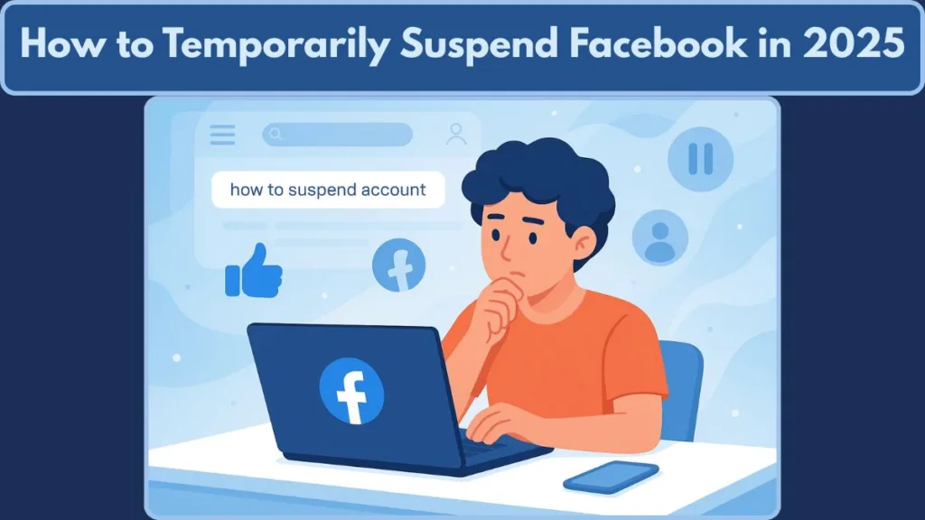 Suspending Facebook Account