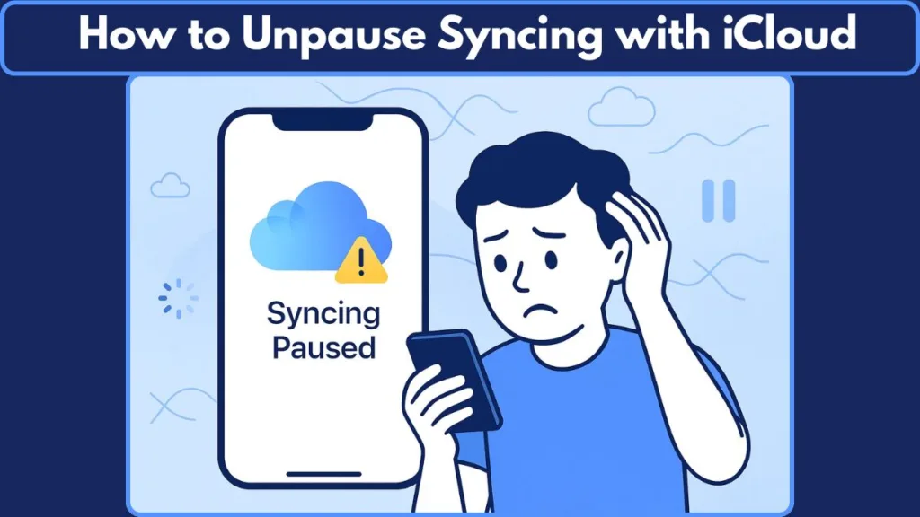 What Does Syncing With iCloud Paused Mean