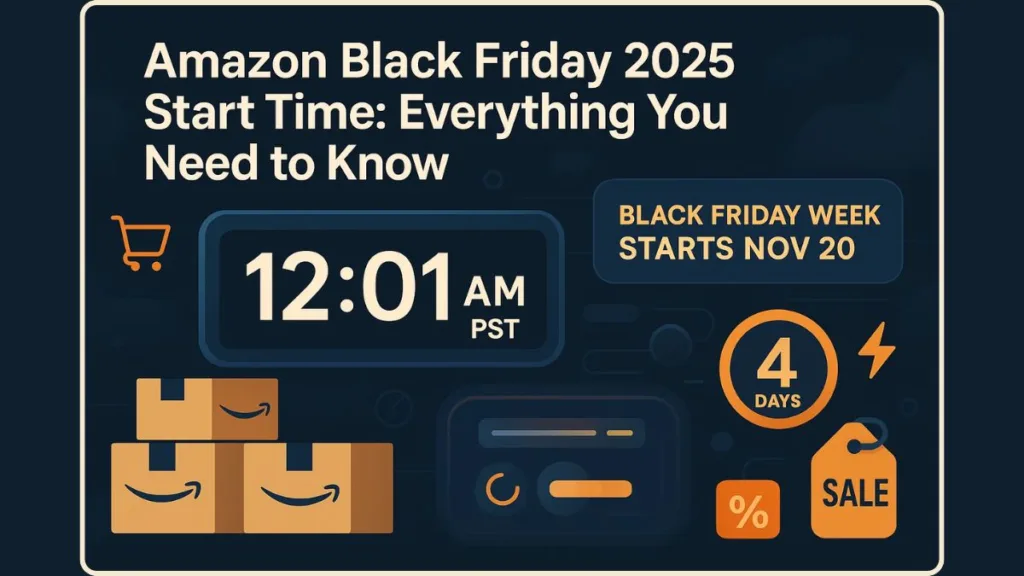 When Does Amazon Black Friday Start 2025