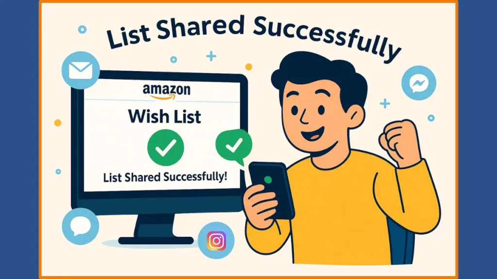 Wishlist Sharing Success