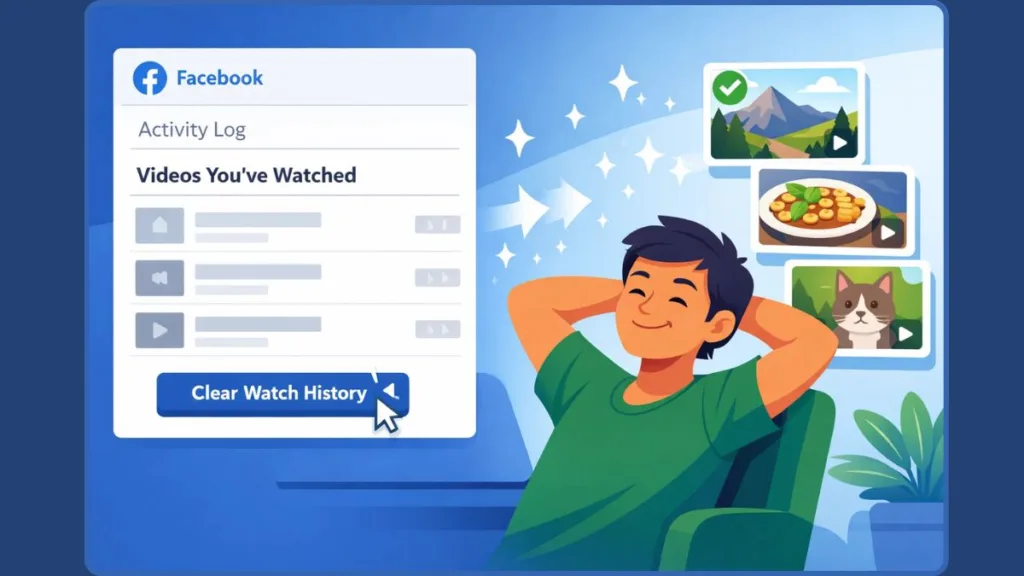 Clearing Facebook Watch History Permanently