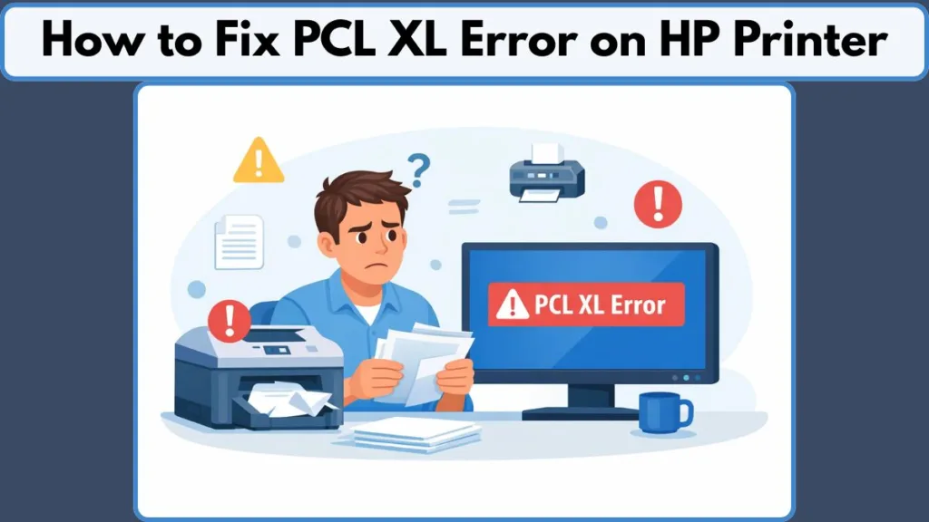 Fix PCL XL Error on HP Printer