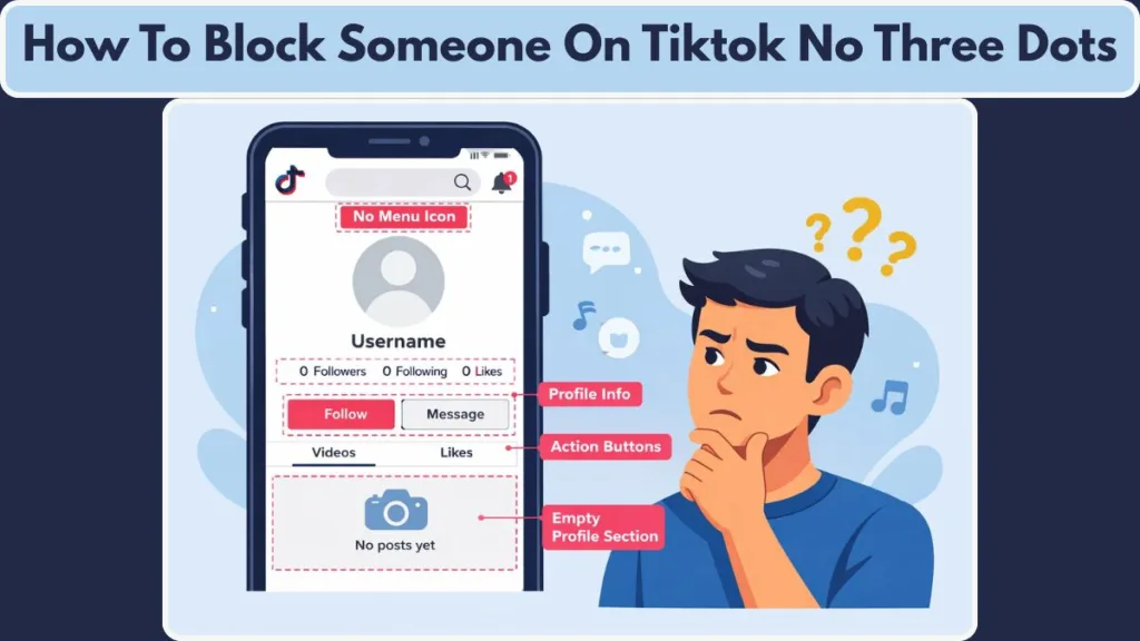 How To Block Someone On Tiktok No Three Dots