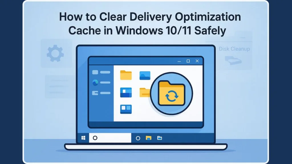 How To Clear Delivery Optimization Cache In Windows