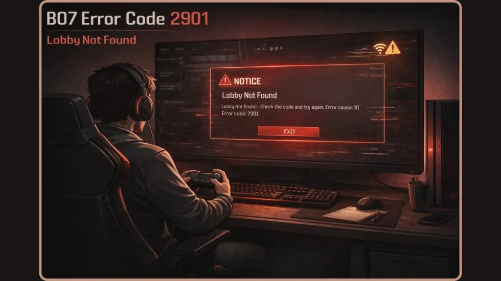 How To Fix Error Code 2901 BO7