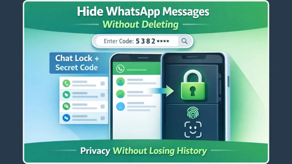 How To Hide WhatsApp Conversation