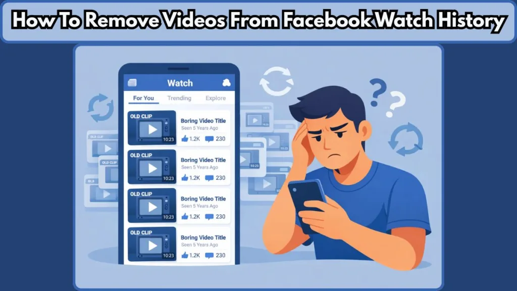 How To Remove Videos From Facebook Watch History
