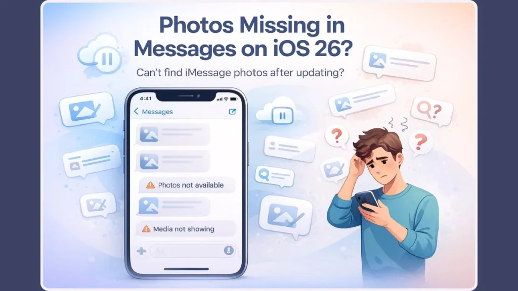 How To See Photos In Messages iOS 26