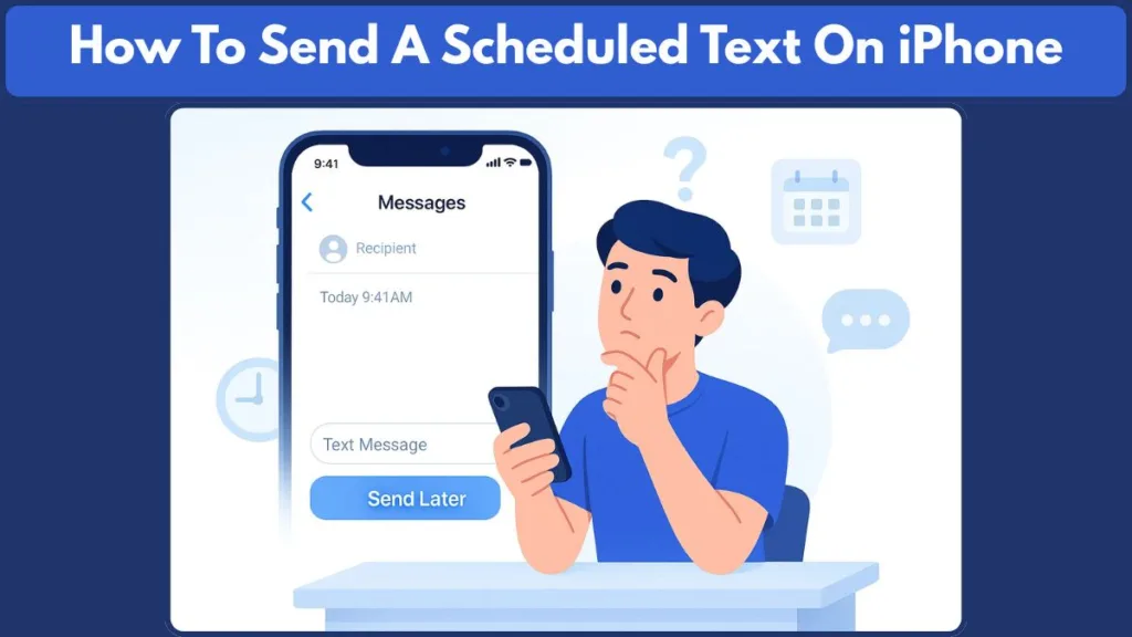 How To Send A Scheduled Text On iPhone