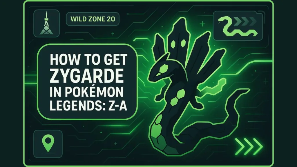 How To Unlock Zygarde Pokémon Legends ZA