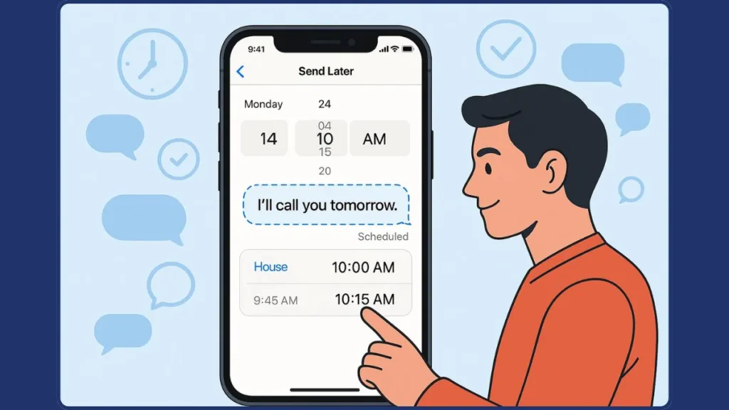 How To Use Send Later On iPhone To Schedule Messages Easily