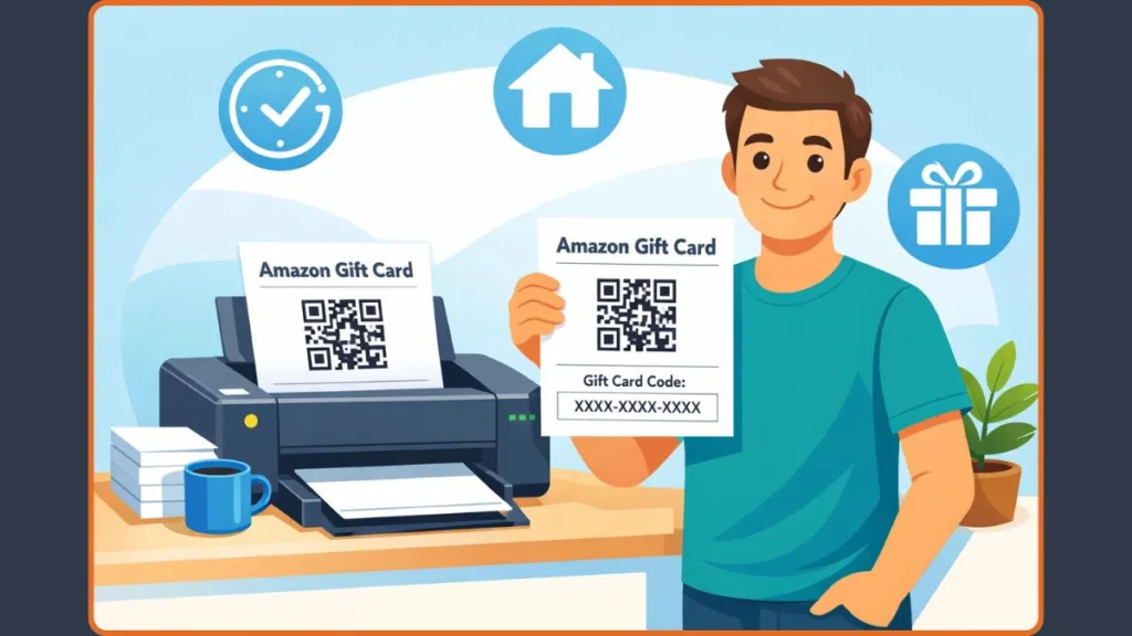 Instant Amazon Gift Printing