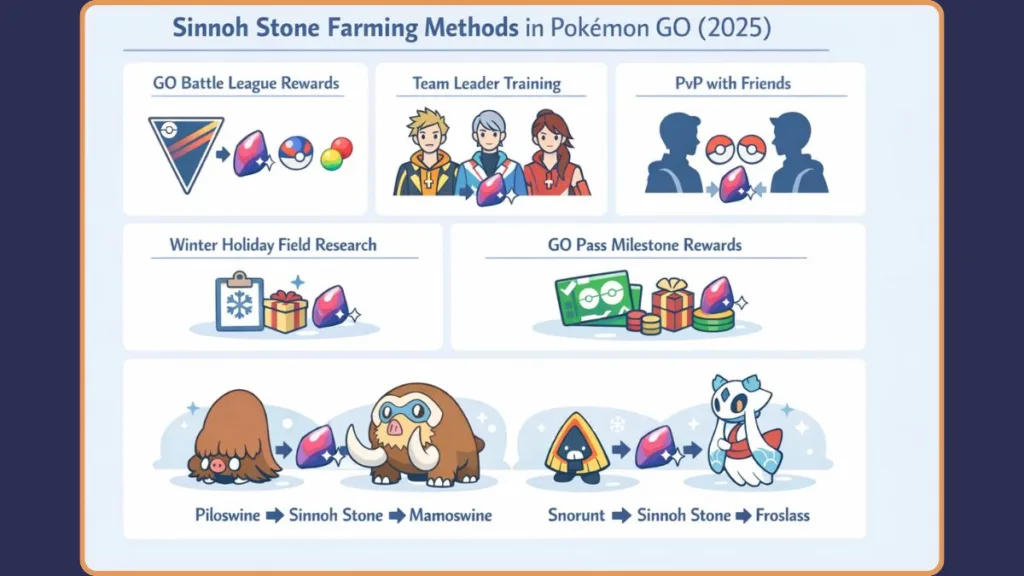 Sinnoh Stone Farming Guide