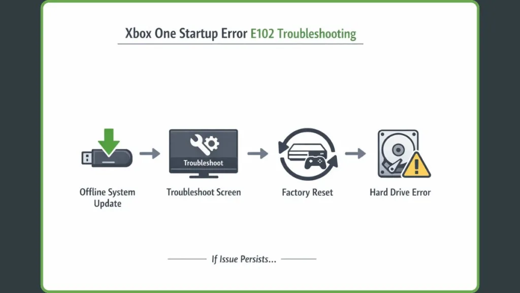 System Error E102 on Xbox One