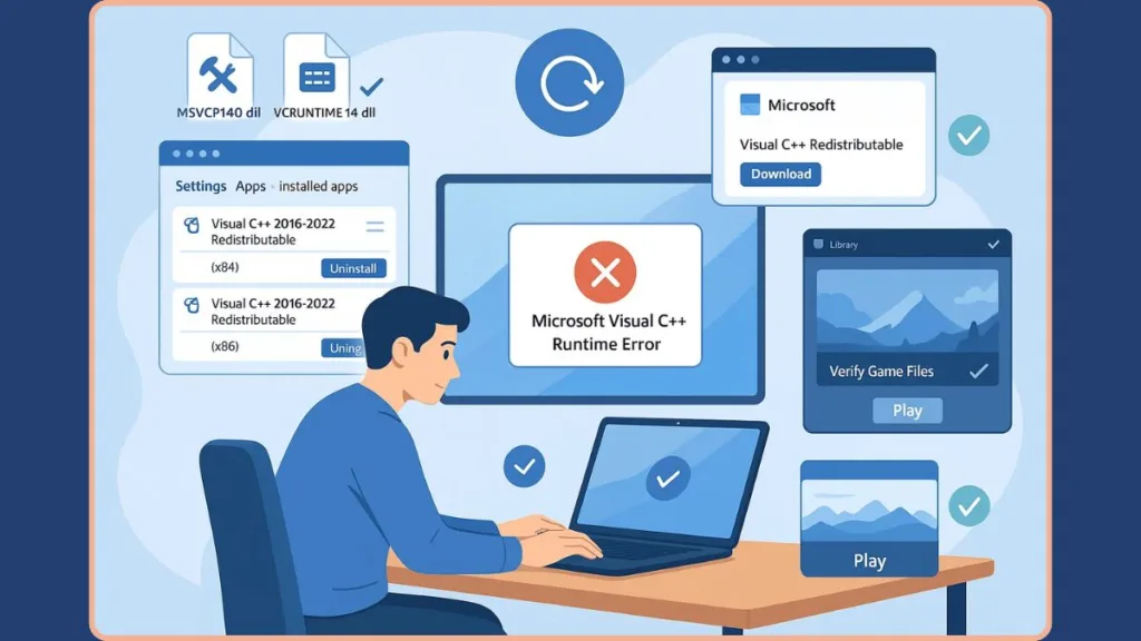 Visual C++ Runtime Error Crash Fix