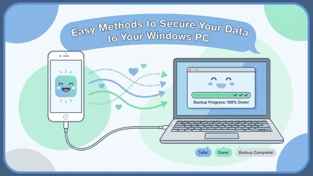 Easily Secure Your iPhone Data To Your PC