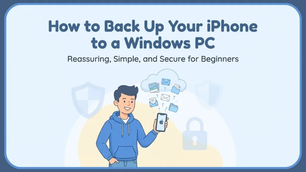 How To Back Up iPhone To Windows PC