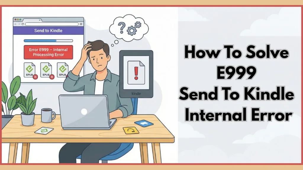 How To Solve E999 Send To Kindle Internal Error