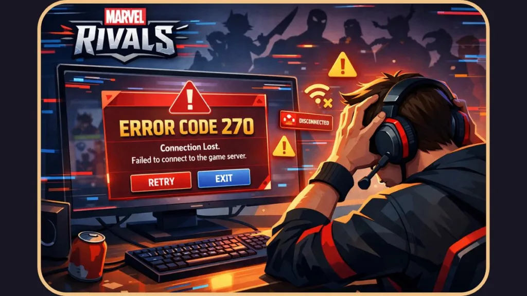 Marvel Rivals Error 270 Solution